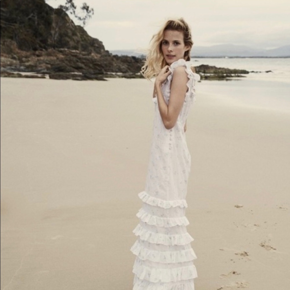 Doen Calla Dress in Salt XS